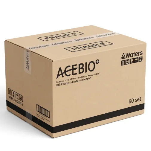 Caja completa de 60 filtros de Ace Bio plus para la jarra alkplaus neo de waters
