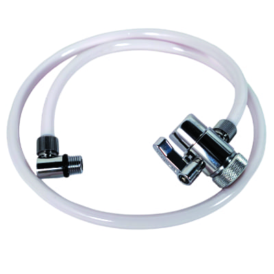 manguera con bypass para grifo sanuno carbonit