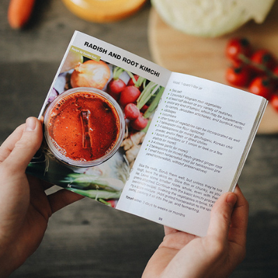 libro de recetas de fermentos caseros Veggie Fermenter