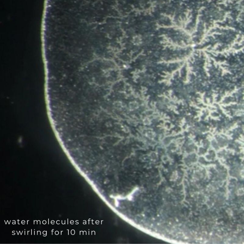 agua estructurada vitalizada molecular agua viva con Mayu Waters