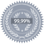 certificado de calidad de la plata al 99,99% de pureza