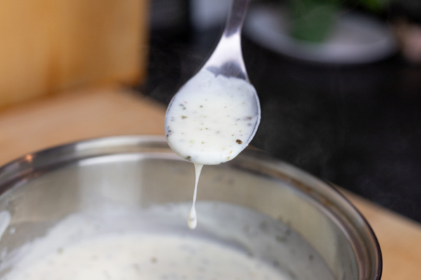 5 pasos para hacer Bechamel con leche vegetal