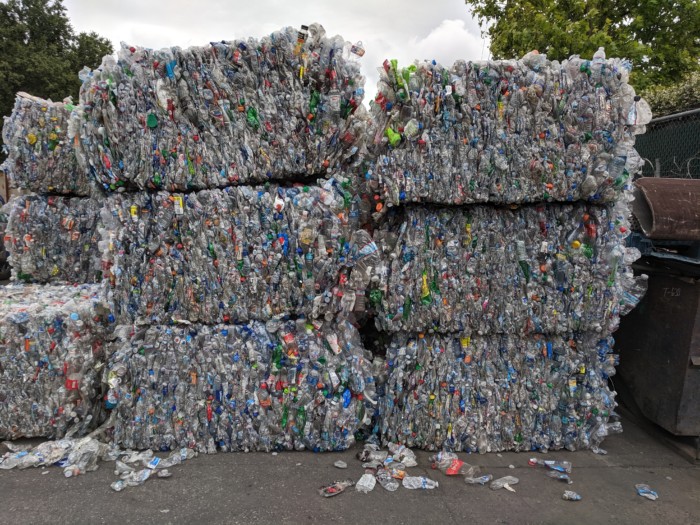 Plastico PET para reciclar