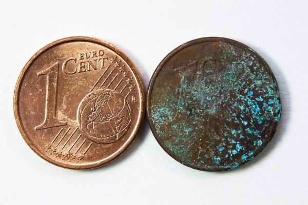 monedas de cobre